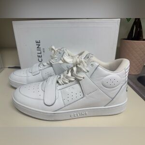 Celine Women’s Classic White Sneakers